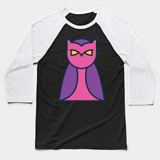 Suspicious Owl Baseball T-Shirt